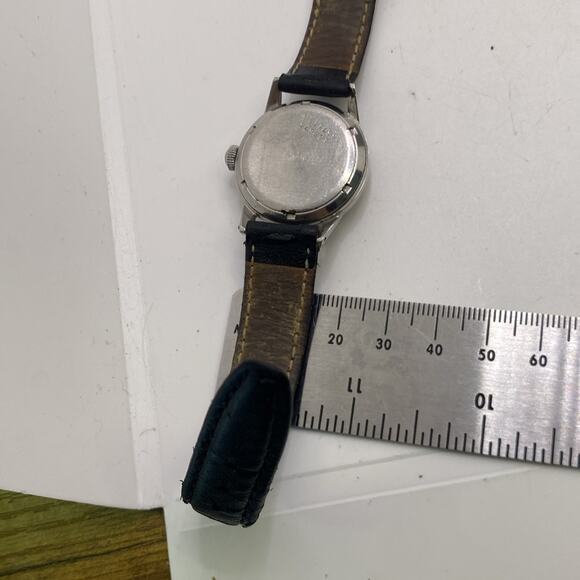 Ernest Borel Incastar Vintage Mens Watch For Repair Starts Stops main image 5